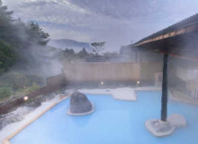 標高2050ｍにある絶景野天風呂﻿『本沢温泉 雲上の湯』