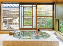 日本三美人の湯・湯の川温泉に佇む♨東洋と西洋の文化が融合された『湯宿・草庵』